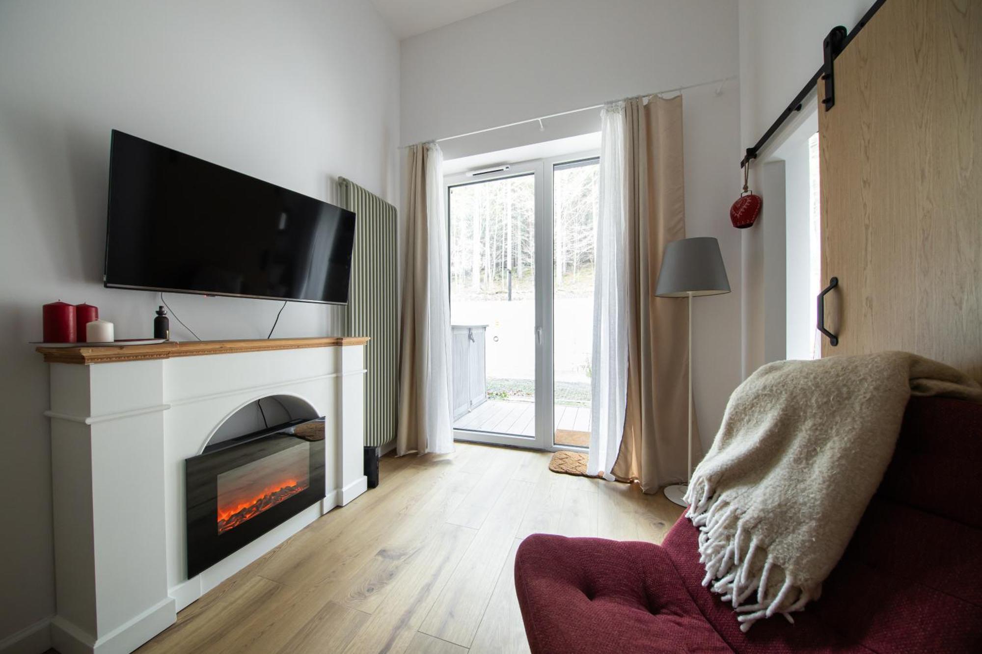 Apartament Joy Me Szklarska ชกลาร์สกา ปอเรมบา ภายนอก รูปภาพ